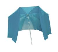 Marbueno Sombrilla Nylon con Paraviento Aluminio Color Surtido 200 cm Playa y Piscina Assortment You