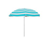 Marbueno Sombrilla Polyester Aluminio Con Funda Color Azul 220 cm Jardin Piscina y Playa Blue