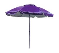 MARBUENO SUMMER Marbueno Sombrilla Acero 6 Varillas D140 cm Nylon Color Morado Jardin, Piscina y Playa 10470MO