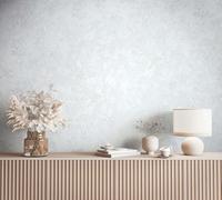 marburg Papel Pintado Blanco Gris 3D Efecto Hormigón Gráfico Moderno para Salón Dormitorio Cocina 10,05 x 0,53