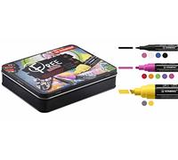 Marcador acrílico STABILO FREE Acrylic - Set de inicio con 11 colores (4xT100, 5xT300 y 2xT800)