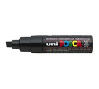 Posca marcadores PC-8K Negro 8,0mm Caja 6 Uds