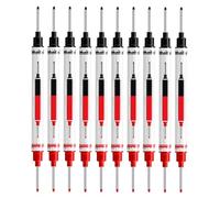 Marcador de punta larga, 10 herramientas de carpintero impermeables, 21 mm de largo, marcador de agujero profundo, para pintura, enmarcado, soldadura, automoción, electricista, mecánico, trabajo