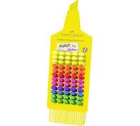 Marcador fluor faber-castell textliner 1546 surtido expositor de 60 (1