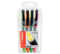 Marcador fluorescente de tinta líquida stabilo navigator - estuche co
