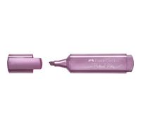 Marcador Fluorescente FABER-CASTELL Textliner Metallic Rubí Metálico