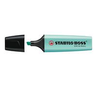 Marcador Fluorescente STABILO BOSS Original Pastel Azul Nublado