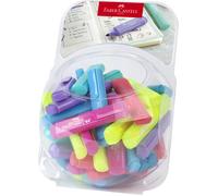 Marcador fluorescente textliner 48 cuerpo opaco tinta pastel expositor