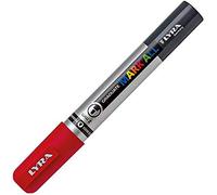 Marcador permanente mark all rojo 2 mm lyra groove l6820018