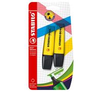 Marcador Stabilo Amarillo - Paquete De 2