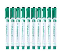 Marcadores Borrables En | Bolígrafos escolares 10 piezas con borrador | Conjunto de marcadores para pizarra blanca de punta fina de 0,5 mm, para maestro, calendario de clase, escritura, dibujo