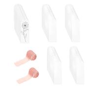 Marcadores en , 100 marcadores transparentes con 2 cintas, marcadores transparentes con 2 rollos de cinta, para amantes de la lectura, artesanía, casa, biblioteca, estudios, graduación