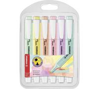 Marcadores Fluorescentes STABILO Swing Cool Pastel, Pack x6 Colores