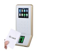 Marcar En La MáQuina, Máquina de tiempo de asistencia F22 TCP/IP USB Sistema de Control de Acceso de puerta de huellas dactilares pantalla a Color lector de tarjetas RFID opcional Reloj De Oficina(Col