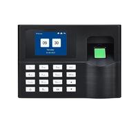 Marcar En La MáQuina, Sistema de Asistencia Huella Digital TCPIP Contraseña USB Reloj de Tiempo de Oficina Dispositivo Grabador de Empleado Máquina biométrica Reloj De Oficina(Color:English)
