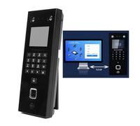 Marcar En La MáQuina, Sistema de Control de Acceso de puerta con reconocimiento facial USB de 2,4 pulgadas, máquina de tiempo de asistencia facial con huella dactilar, lector de teclado RFID Palmprint