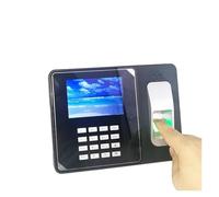 Marcar En La MáQuina, TCP/IP batería de Respaldo Huella Digital Tiempo Asistencia máquina Tarjeta Empleado Asistencia Control Reloj Reloj De Oficina(Size:English)