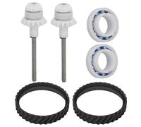 Marchfunny Kit de riel de montaje de rodamiento de eje de transmisión de repuesto para Zodiac R0525100 R0526100 MX8 MX6 para modelos Elite, accesorio de mantenimiento de piscina, no requiere