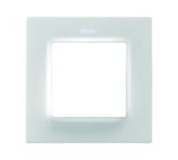 SIMON - Marco de Pared, 1 Elemento, Serie 82 Concept, Compatible con Series de Mecanismos Simon 75, 31, 82 y 88, Apto para Interiores, Fácil de Montar, Efecto Mate Antihuellas, Color Blanco