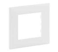 Marco 1 elemento Legrand 864171 serie Niloe Step Blanco Mate