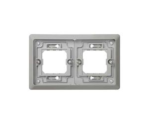 Marco 2 elementos para caja universal Simon 44 aqua IP55 - 4400620-035