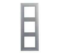 Marco 3 elementos aluminio legrand niloe step