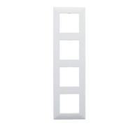 Marco 4 elementos blanco legrand niloe step