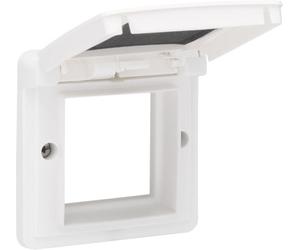 Marco Adaptador Plegable IP55 45x45mm Para Módulos De Datos - 701-85000