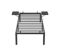 Marco de Cama para Colchón de 90 x 190 cm Negro Clásico