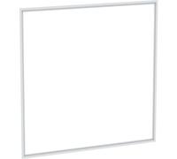 Marco de cubierta para armario con espejo Geberit ONE, montaje oculto, 60 cm, 505.841.00, 505.841.00.1, Color: blanco / aluminio con recubrimiento de polvo