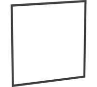Geberit ONE - Marco de cubierta 750x930 mm, para armario con espejo empotrado Geberit ONE, negro mate 505.842.00.3