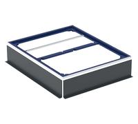 Marco de instalación Geberit Duofix para superficie de ducha, para siete pies, 110x90cm, 551.513.00.1