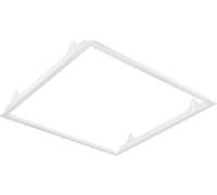 Marco de montaje para luminarias LEDVANCE PL600, dimensiones 60x60, para instalación empotrada en techos de paneles de yeso