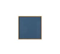 Marco de Pared Flexible y Dinámico para Pizarra Blanca de 100x100 Cm, Roble Mate .