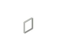 Marco decorativo MAXI™, UE 3 unid. para rótulo para puertas, H x A 153 x 153 mm