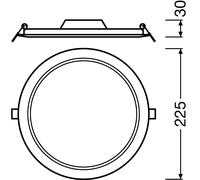 MARCO DL SLIM ROUND BLANCO DOWNLIGHT PT REDONDO 4058075079113