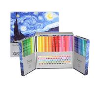 MARCO Lápices de colores para adultos, 100 colores, lápices de madera, juego de lápices de colores profesionales para artistas profesionales, lápices de colores a base de aceite para pintar y dibujar