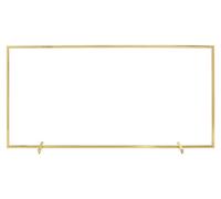 Marco navideño Georg Jensen. Marco coleccionable, chapado en oro de 18 quilates, acero inoxidable. Modelo: 10009112