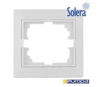 Marco para 1 elemento blanco 83x81x10mm s.europa solera