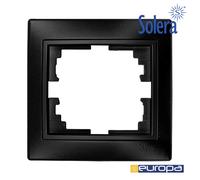Marco para 1 elemento grafito 83x81x10mm s.europa solera