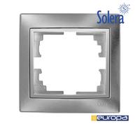 Marco para 1 elemento plata 83x81x10mm.s.europa solera