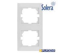 Marco vertical para 2 elementos blanco 81x154x10mm.s.europa solera