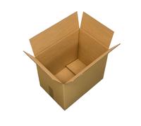 MARCPRINT Caja Cartón Reforzada , Pack 20 Cajas para Mudanzas y Envíos Online, Almacenaje Reciclable y Sostenible Canal Simple y Resistente 100% Reutilizable Envases de Envío Certificacion FSC
