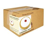 Margaret's Country Kitchen - Juego de 12 tartas, hechas a mano, 12 unidades