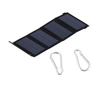 Marhynchus 10W Panel Solar Plegable Kit, Cargador USB Portátil | Fuente de Alimentación de Viaje Compacta, Módulo Fotovoltaico, Compatible con Salida de 12V CC, Exterior Laminado ETFE