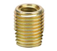 Marhynchus 20 piezas insertos de rosca 302 accesorios de hardware de inserción de rosca autorroscante de acero al carbono(Interior M6 * 1,0 Exterior M10 * 1,5)