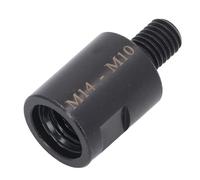 Marhynchus Adaptador Convertidor de Amoladora Angular, Conector de Interfaz de Pulidora de Acero CVR Duradero para Entusiastas del Bricolaje, Adaptador de Herramienta Roscada M10 M14 de 2 Piezas