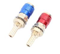 Marhynchus Adaptador de Gas Refrigerado por Agua, Conector Rápido de Latón para Soplete de Soldadura PTA DB MIG con Conector de 10 Mm (8mm)