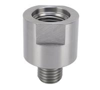 Marhynchus Adaptador de Husillo de Torno, Adaptador de Husillo de Cabezal de Torno Convierte 1-1/4 Pulgadas 8TPI a Pulgada 8TPI, con Dos Arandelas de Nailon, para de Carpintería