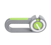 Marhynchus Afilador de Cocina, Afilador de Cuchillas de Varilla de Cerámica de Acero de Tungsteno con Ranuras 6 en 1, Ergonómico con Base Antideslizante, para Cuchillos, Tijeras, Cortadores en la